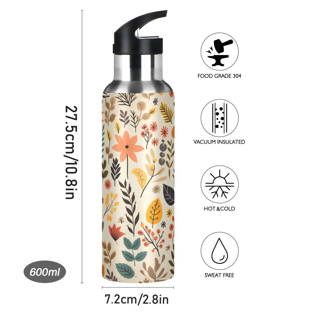 Autumn Leaves Stainless Steel Insulated Thermos Vacuum Flask Z333047