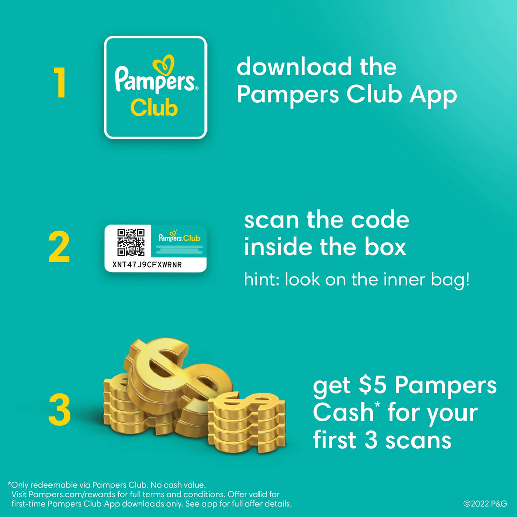 Baby Dry Diapers Size 6, 64 Count P366898