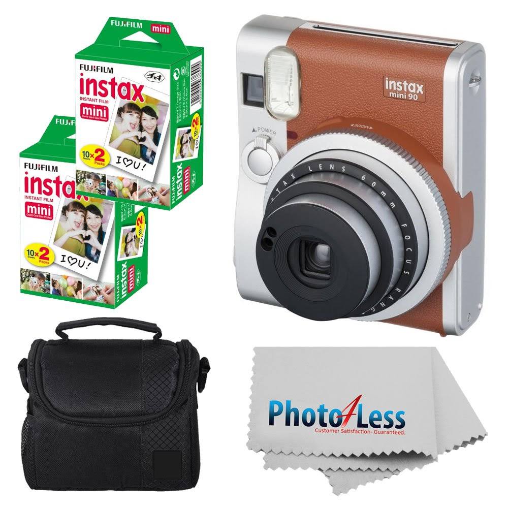 Instax Mini 90 Instant Camera (Brown) Q429032