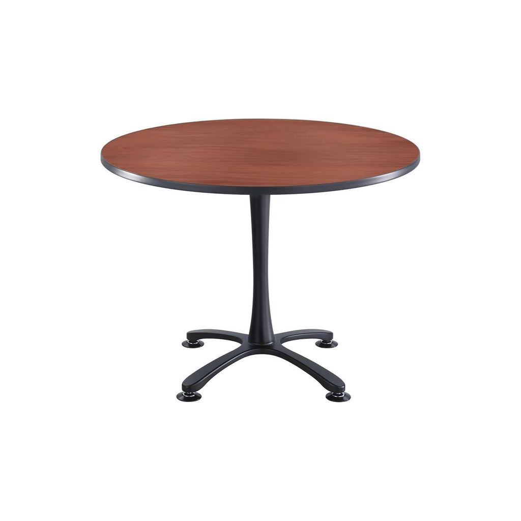 Round Sitting Height Gray/Silver Chair P8326