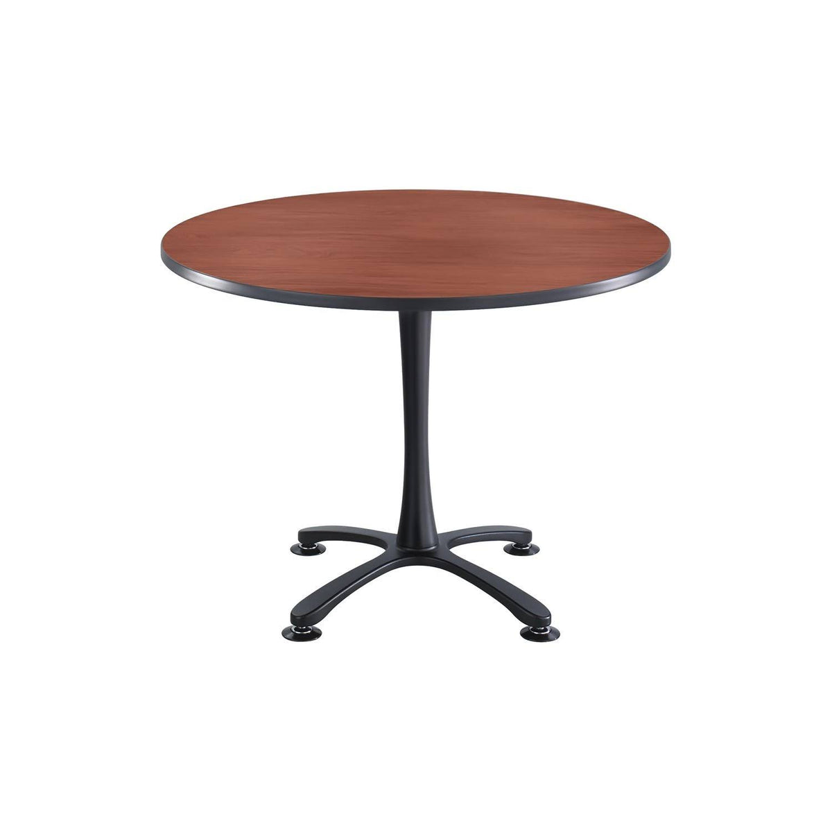 Round Sitting Height Gray/Silver Chair P8326