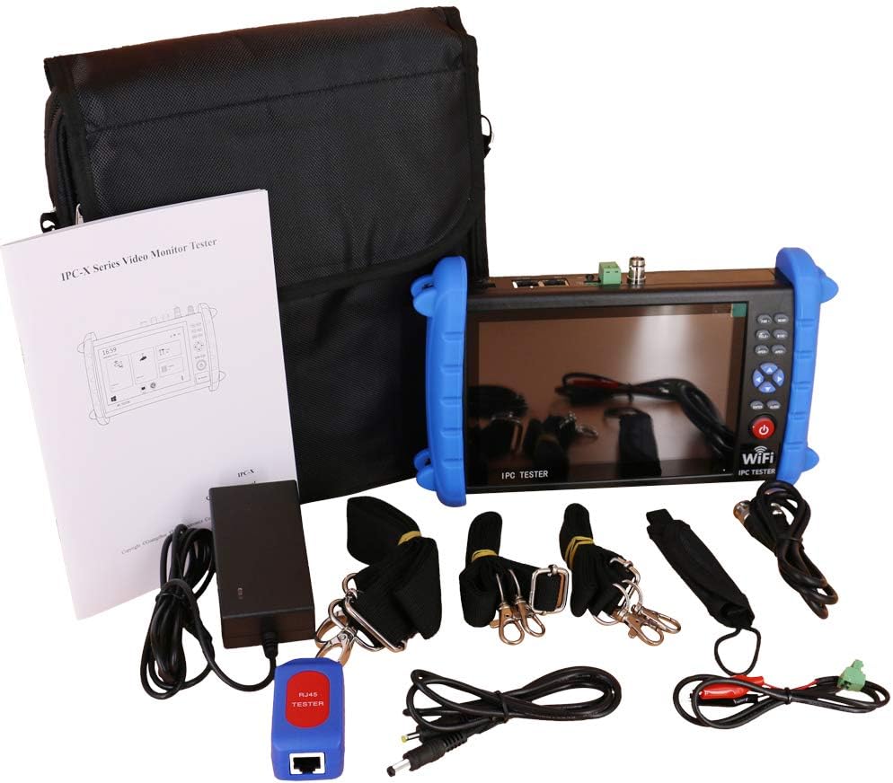 7 Inch CCTV Tester with PoE, HDMI, WiFi, PTZ A4106