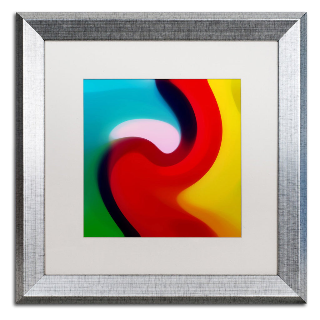 Canvas Art by Amy Vangsgard White Matte Wood Frame S159