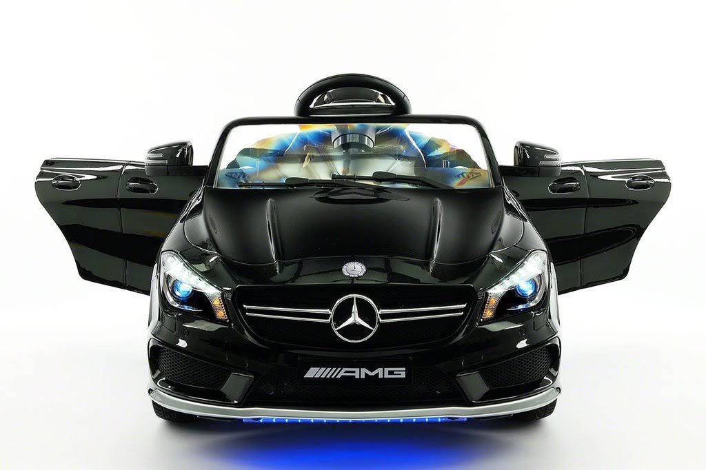 Licensed Mercedes CLA45 AMG Electric Kids Ride-On Car with Rubber Tires X1915
