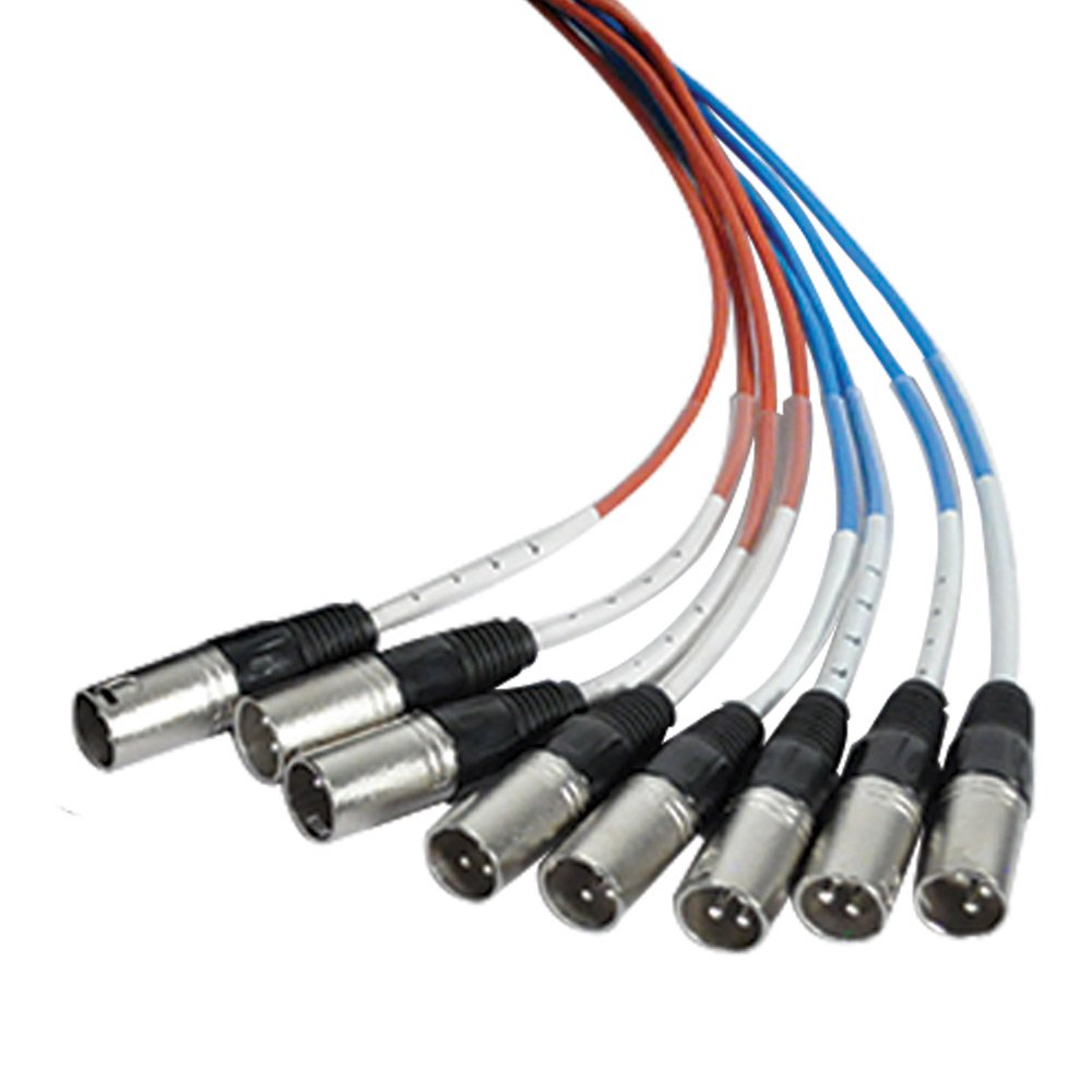 6 Channel 30-Feet Pro Audio Sub Snake Cable Y55113