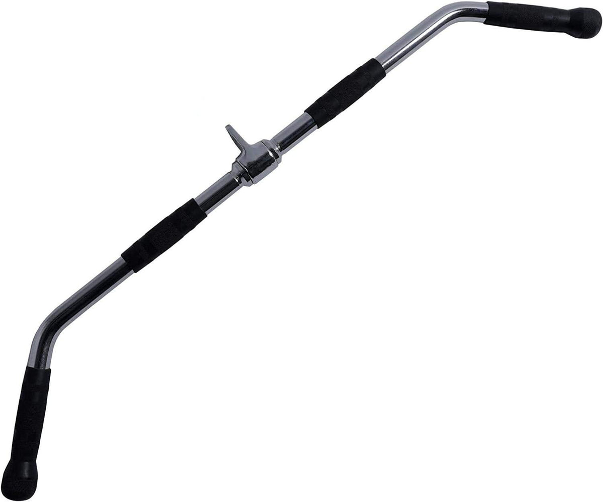 LAT Pulldown Bars Attachment Cable Machine, Tricep Press Down Cable Attachment, 20 Inch-47 Inch P664