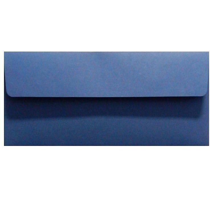 Navy Blue Square Flap #10 Envelopes, 500/BX S144165