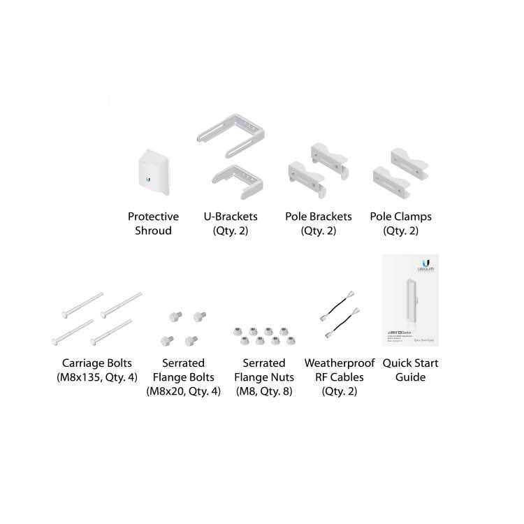 Airmax AC 2x2 BaseStation Sector Antenna U8446