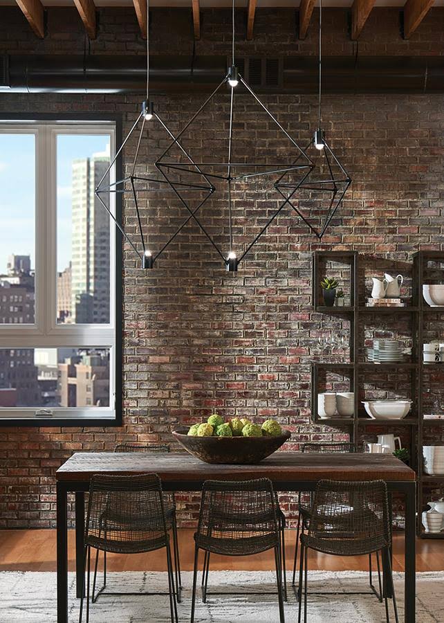 Matte Black LED Chandelier T72116
