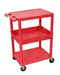 Flat Top/Bottom & Tub Middle Shelf Cart P8701
