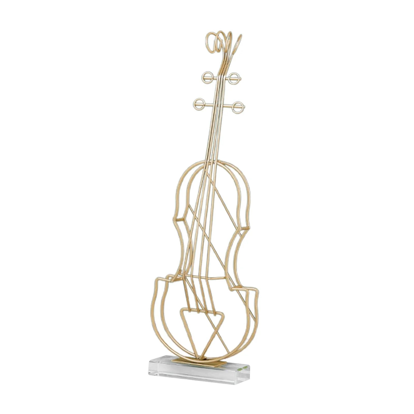 Large Size Metal Violin Statue X21214