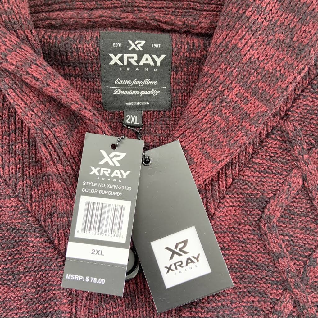 XXL Cable Knit Cardigan B2772
