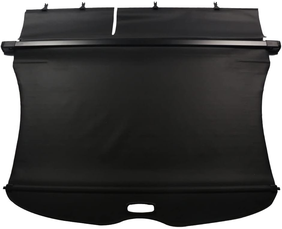 Black Retractable Cargo Trunk Cover Q130