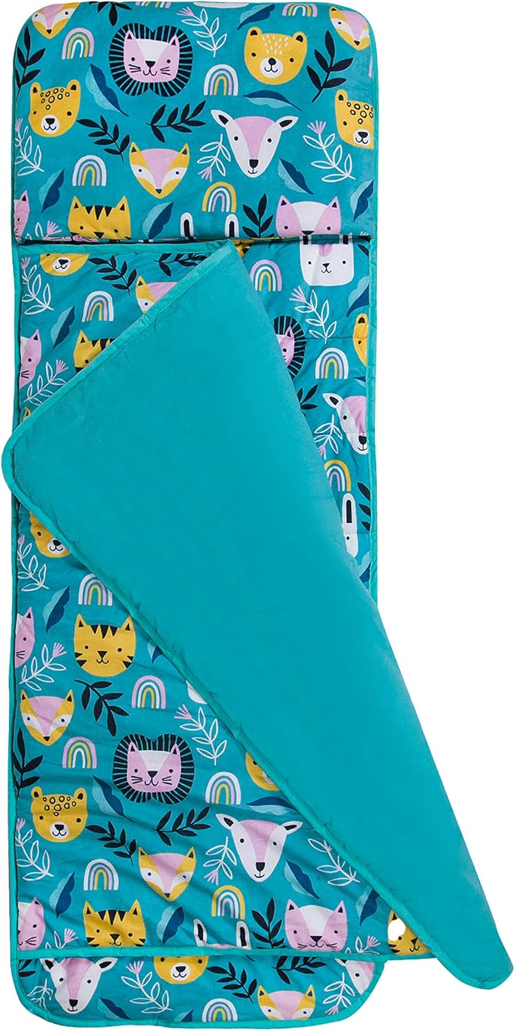 Plush Nap Mat with Attached Blanket S511