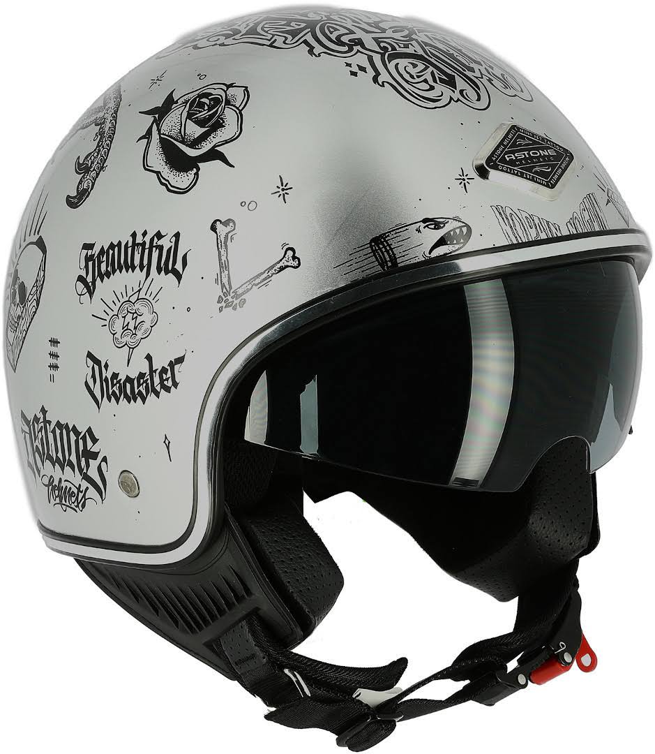 Silver Mini Jet Helmet G4583