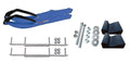 Blue Snowmobile Skis with 7.5" Shaper Bars Complete Kit V639285