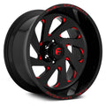 Gloss Black Milled 20x12 Vortex Wheel W6038