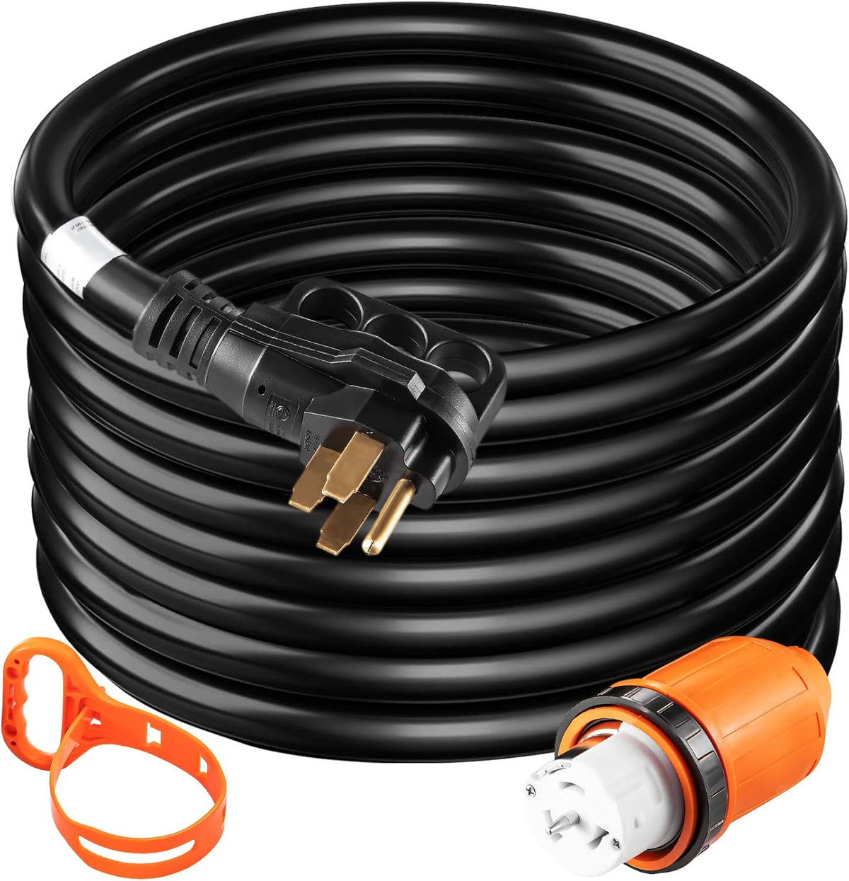 50 Feet 50AMP ETL Listed 125/250V Generator Power Cord T129