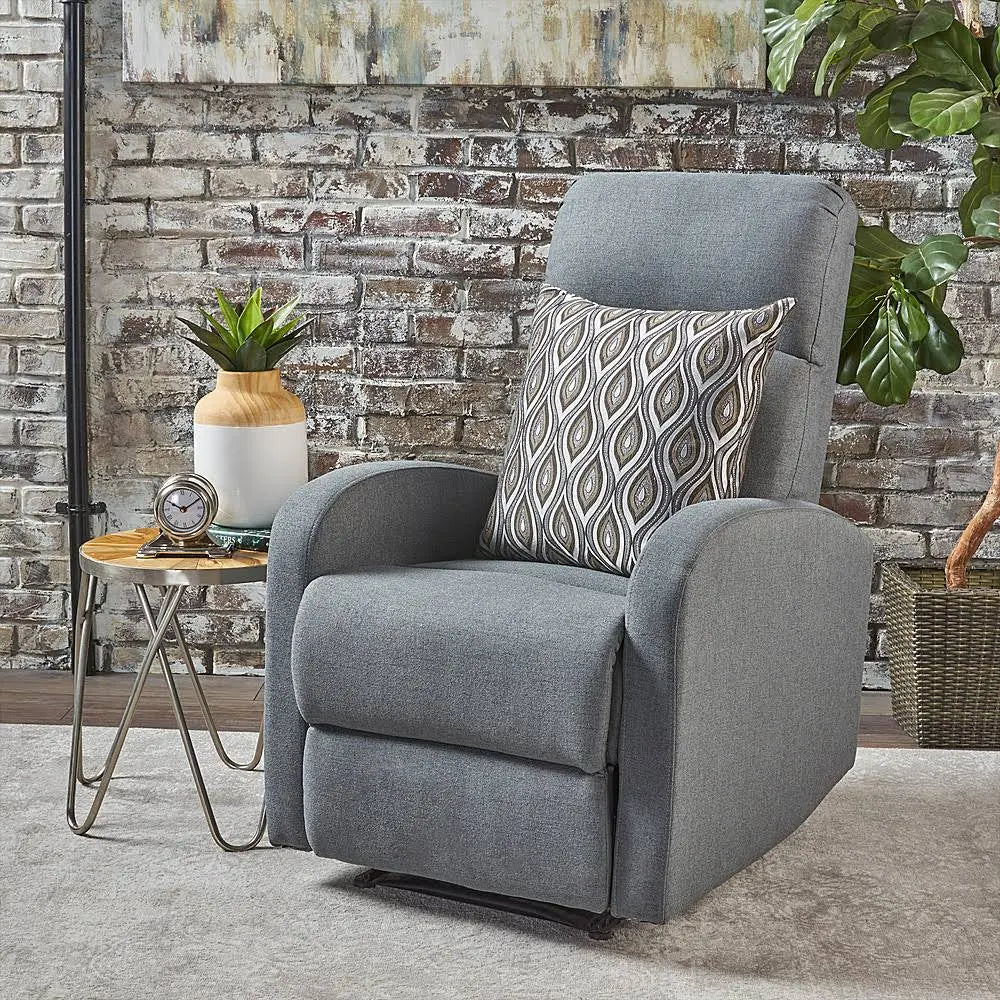 Charcoal Classic Recliner L9539