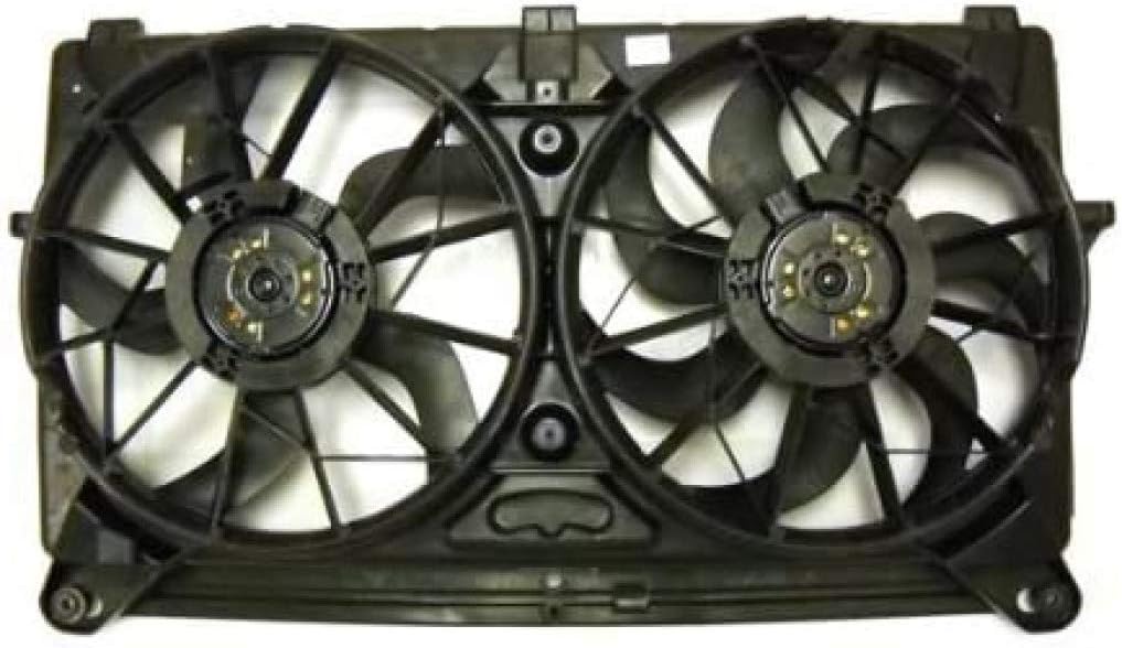 A/C Cooling Fan Assembly for GMC Sierra 1500 2500 3500 HD 2005 2006 2007 L7926