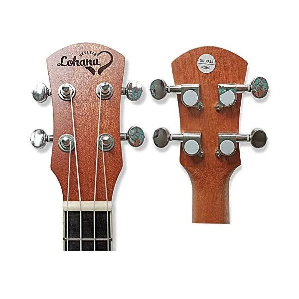 Tenor Ukulele Bundle with Strap, Case, Tuner, Picks, Pick Holder, Aquila Strings F4560