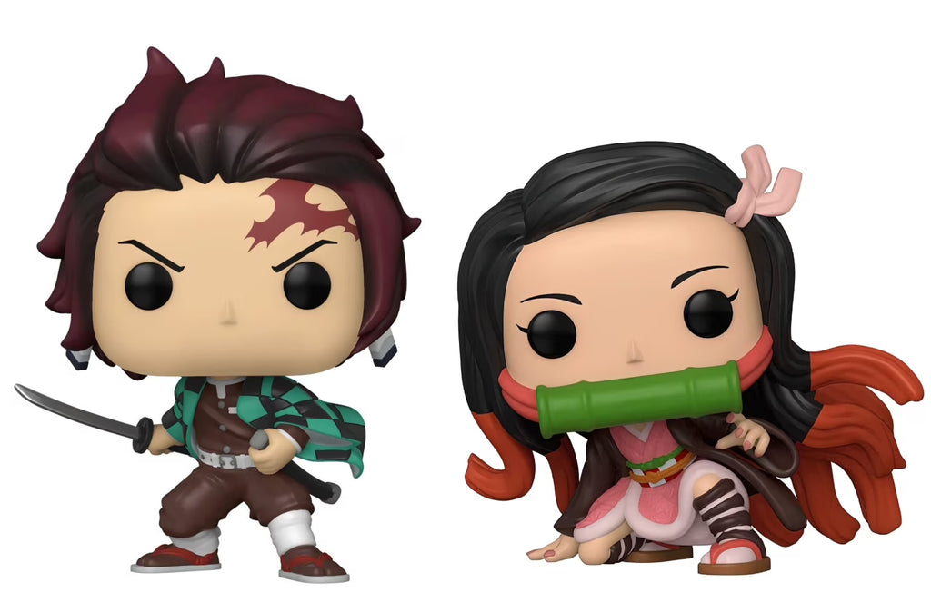 Tanjiro and Nezuko Vinyl Figure 2 Pack U413409