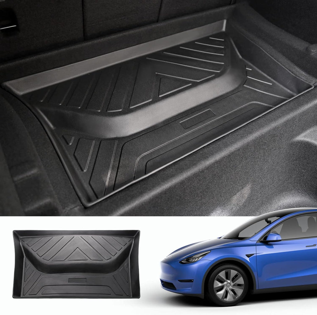 Tesla Model Y Trunk Mat Cargo Liner with Backrest Mat for 7 Seats P73859