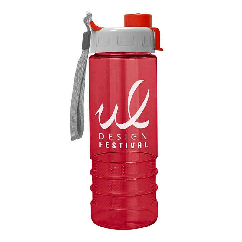 24 oz. Tritan Bottle with Quick Snap Lid N895