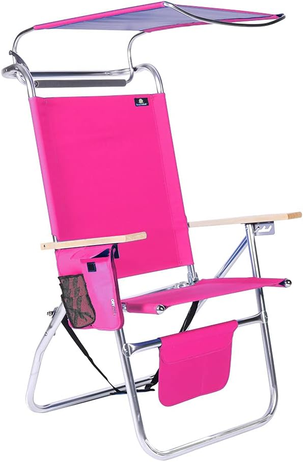 Aluminum Beach Chair with Canopy E3976