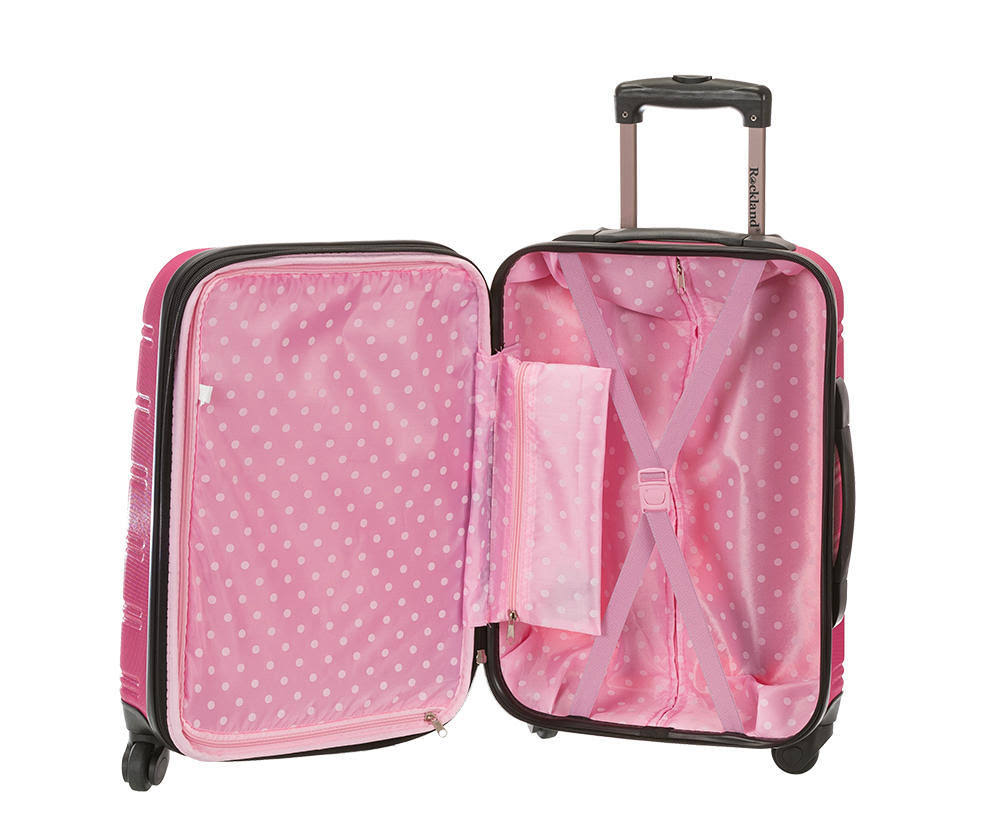 Green Expandable ABS Carry On Q470724