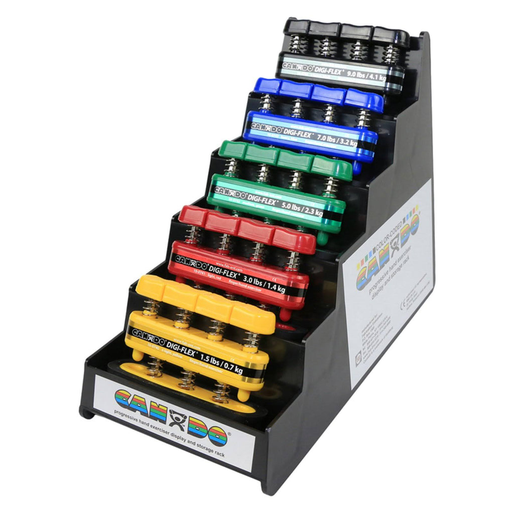 Set of 5 Hand Exerciser with Plastic Rack E2891