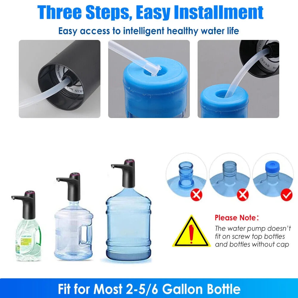 Electric Automatic Water Bottle Dispenser Pump 5 Gallon L40796