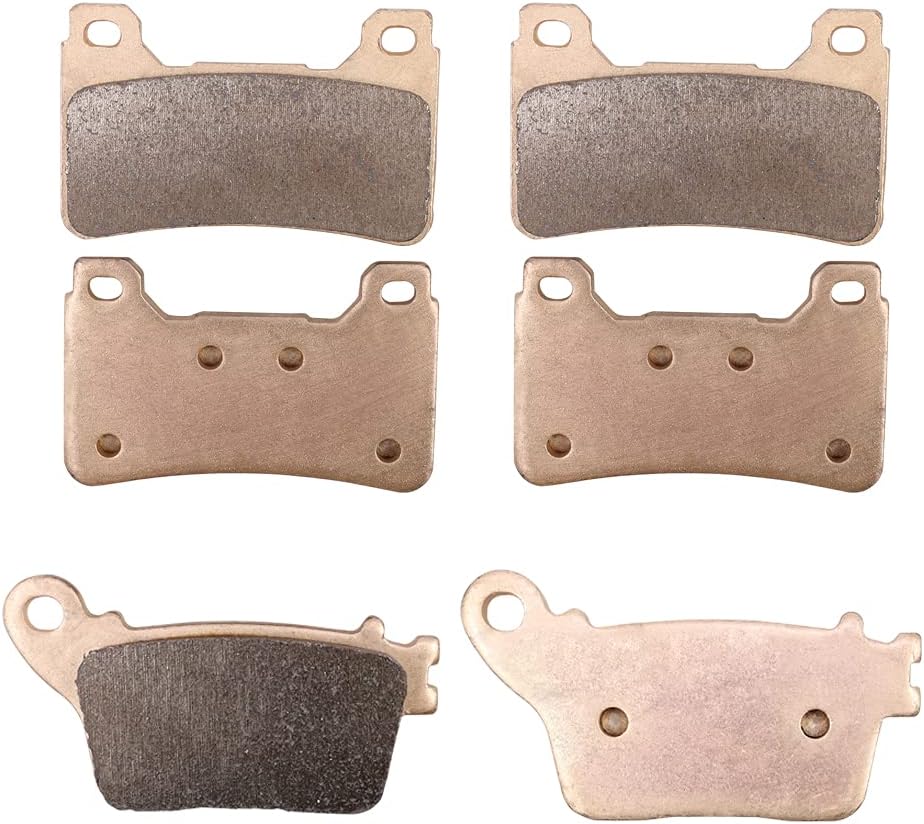 Sintered Metal Brake Pads, Front and Rear Pack of 2 Q539064