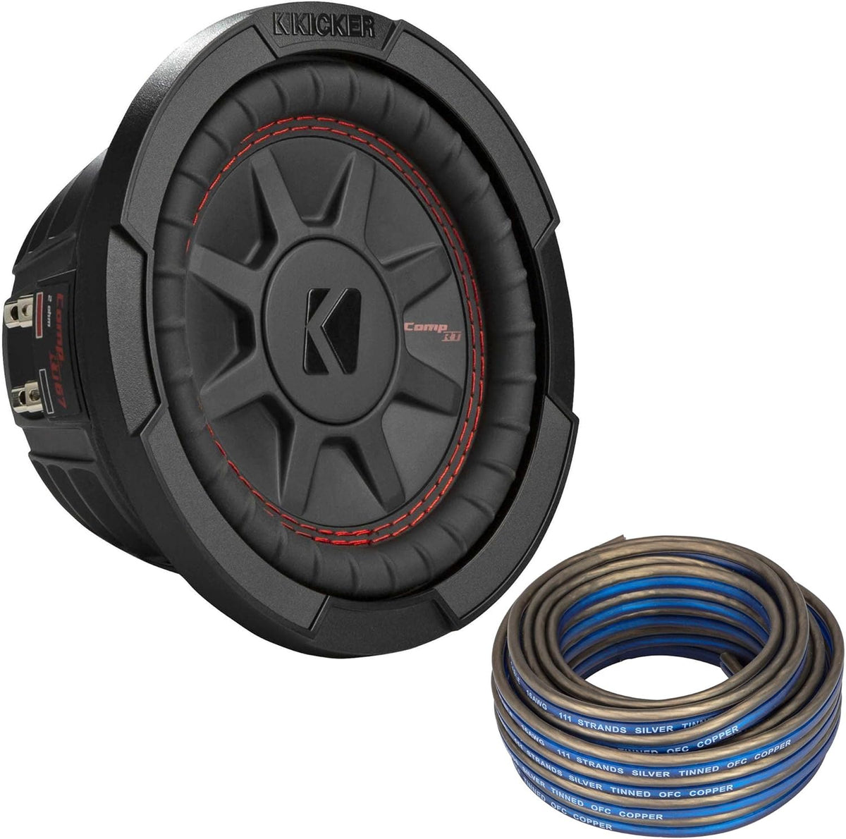 6.75" Subwoofer, DVC, 4-ohm D371