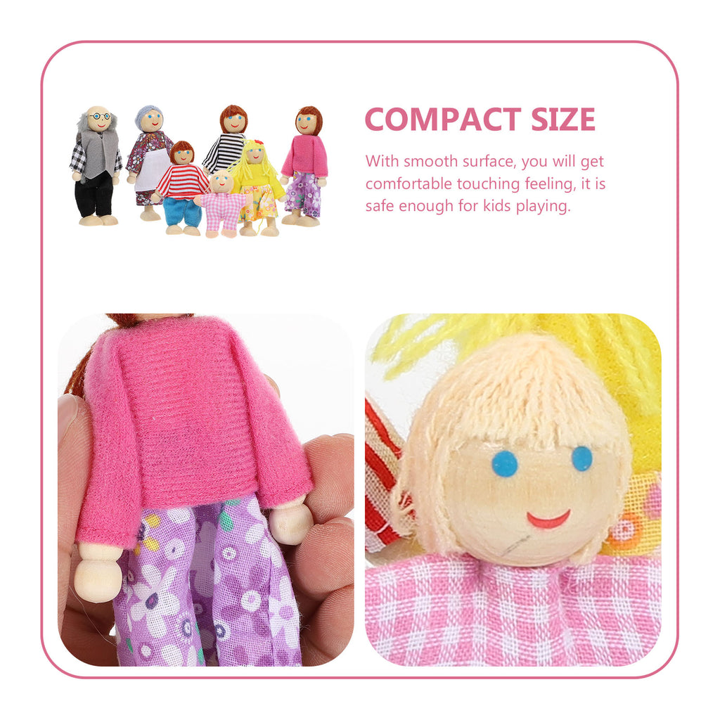 Dollhouse Mini People Figures C4113