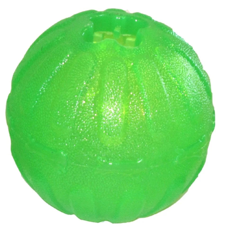 Large 4" Treat Dispensing Rubber Dog Toy U2236