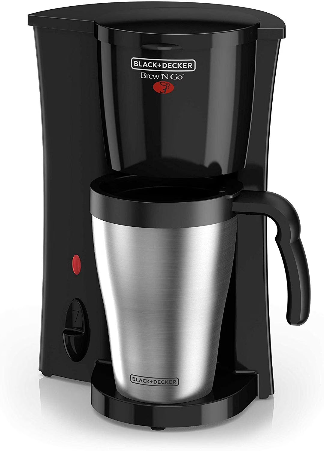 Black/Stainless Steel Coffeemaker W595