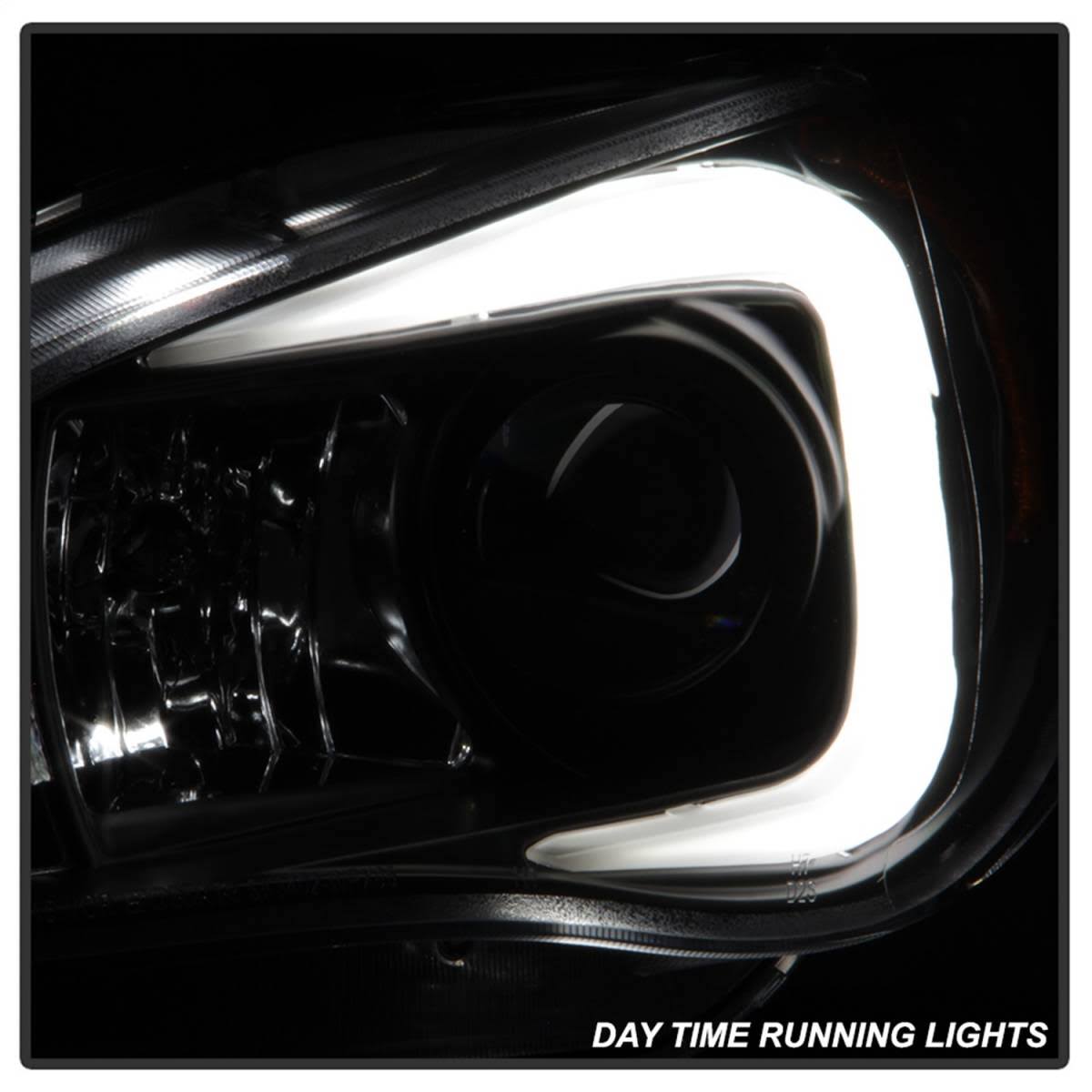 Black DRL LED Projector Headlights X93227