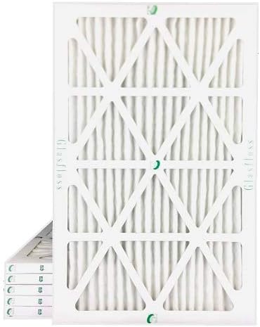 16x25x4 MERV 10 Pleated Air Filters, Box of 3 Q448