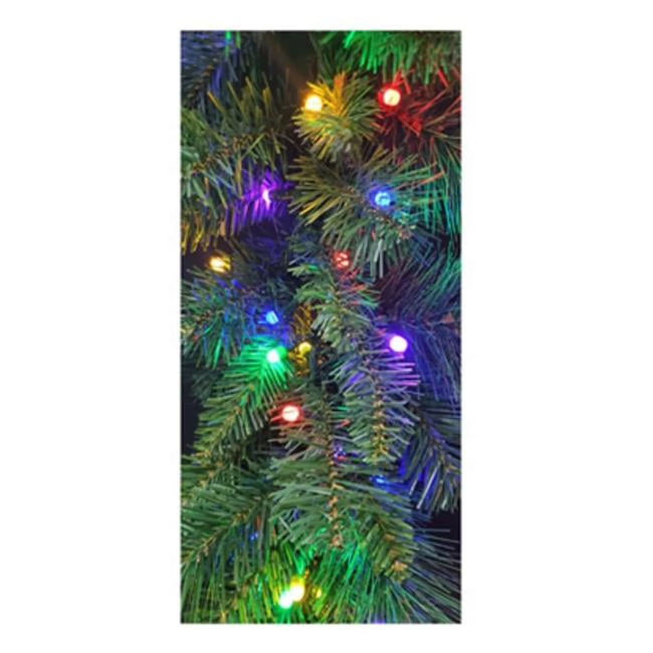 Multi Color Pre-lit LED Christmas Garland O29300