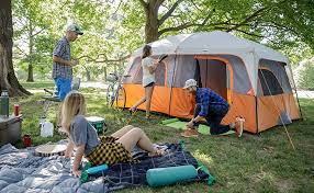 10-Person Straight Wall Cabin Tent Y77028