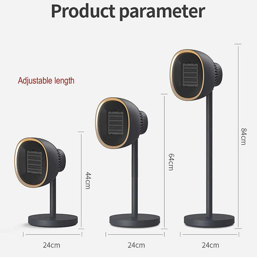 1500W Oscillating Ceramic Space Heater with Remote Control P717