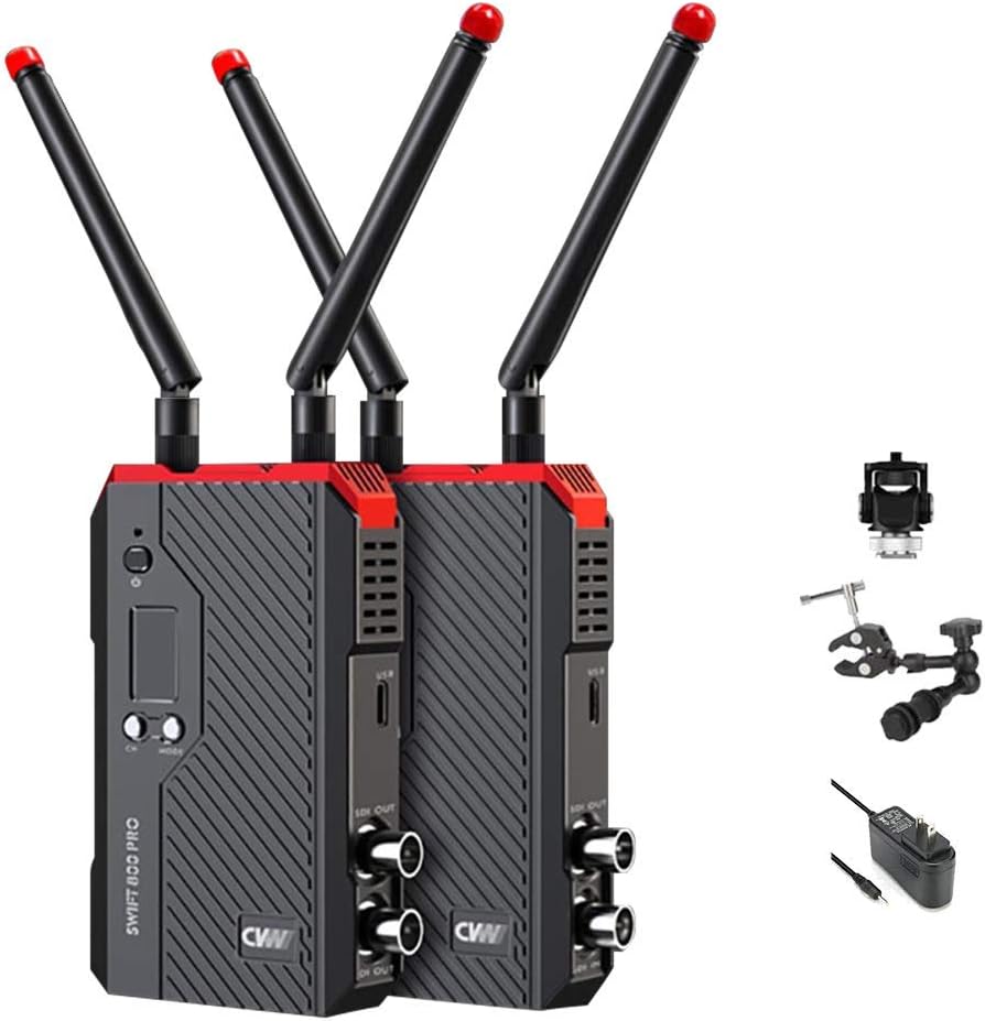 Wireless Video Transmission System Transmitter Receiver HDMI SDI 800ft T2881