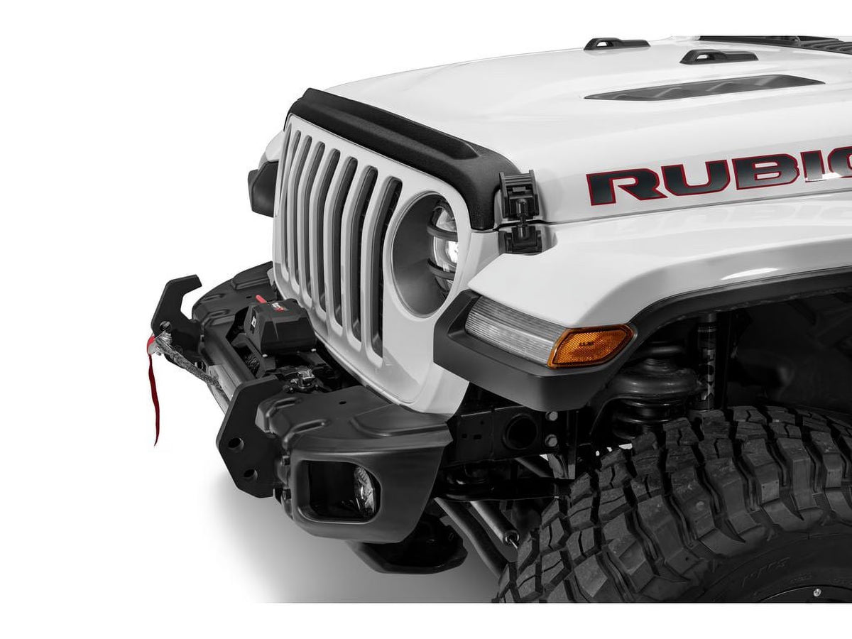 Textured Black Flush Mount Hood Protector L9337
