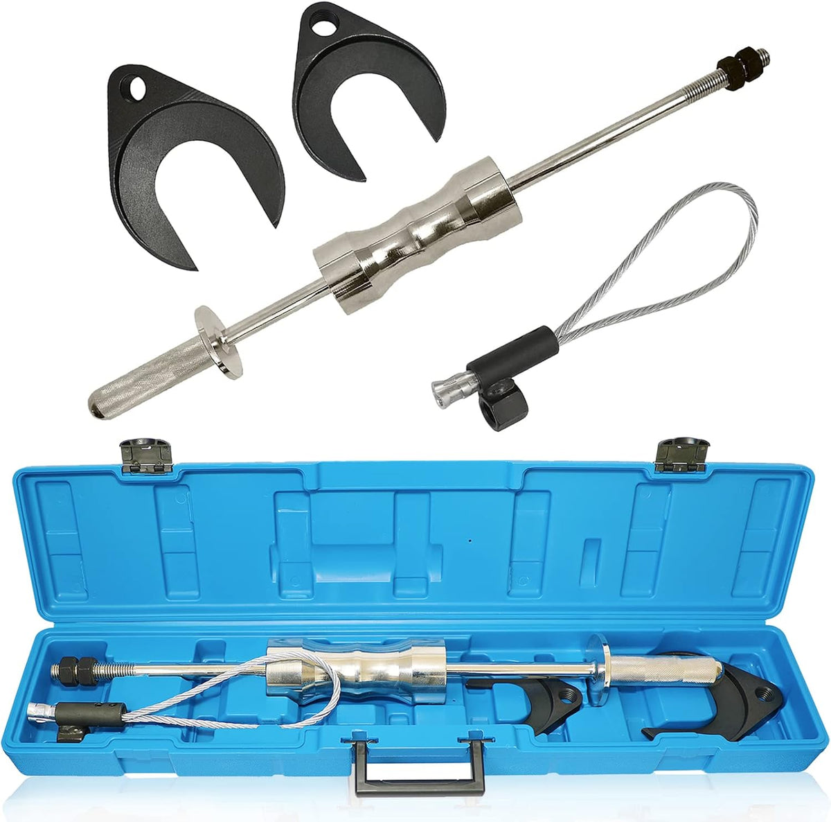 Heavy Duty Inner CV Axle Removal Tool with Slide Hammer Puller Set U572476