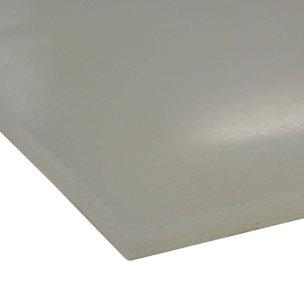 Silicone Sheet 60A Translucent 1/16in x 3ft W x 12 Z17156