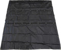 Heavy-Duty Smoke Tarp - 9.666 Feet Long x 10.75 Feet Wide - 18 Ounce PVC-Coated Polyester D38986