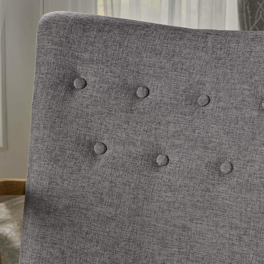 Grey Fabric Rocker T69358