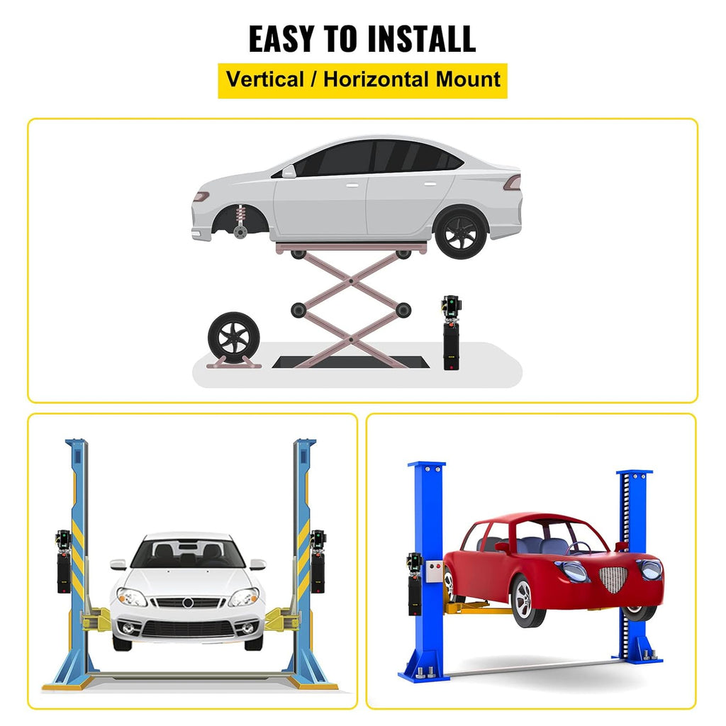 Hydraulic Pump 4 Gallon 3450 RPM 208-230 Volt 2 Horsepower Portable Car Lift I333