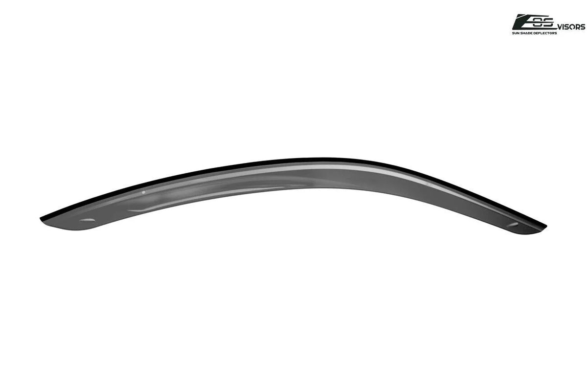 Smoke Tinted Clip-On Window Deflectors Rain Guard Z29209